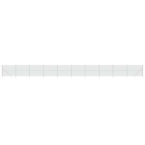 Žičana ograda sa šiljastim držačima srebrna 1,8 x 25 m Cijena