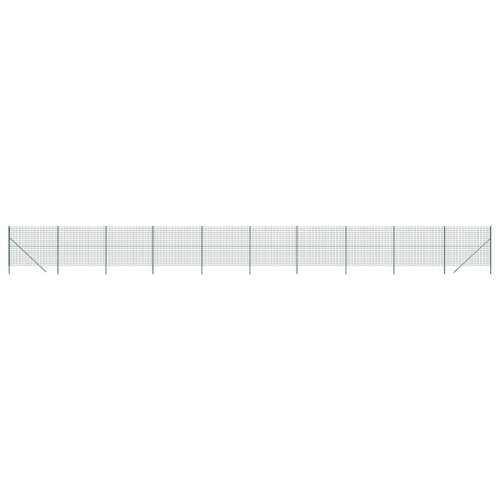 Ograda od žičane mreže zelena 1,6 x 25 m od pocinčanog čelika - Zelena 1.6 x 25 m 1 Cijena