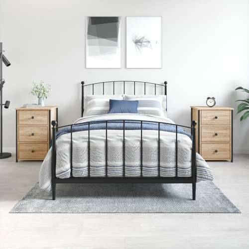 Noćni ormarići 2 kom boja hrasta 40x36x60 cm konstruirano drvo - sonoma hrast 2 Cijena