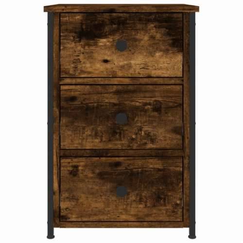 Noćni ormarići 2 kom boja hrasta 40x36x60 cm konstruirano drvo - Dimljeni hrast 2 Cijena