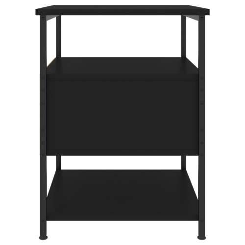 Noćni ormarići 2 kom crni 40 x 42 x 56 cm od konstruiranog drva - Crna 2 Cijena