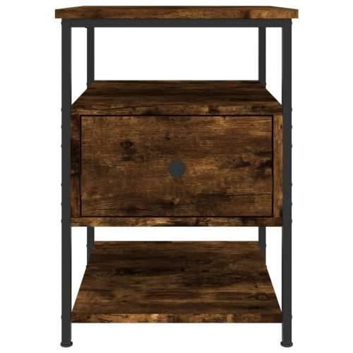Noćni ormarići 2 kom boja hrasta 40x42x56 cm konstruirano drvo - Dimljeni hrast 2 Cijena
