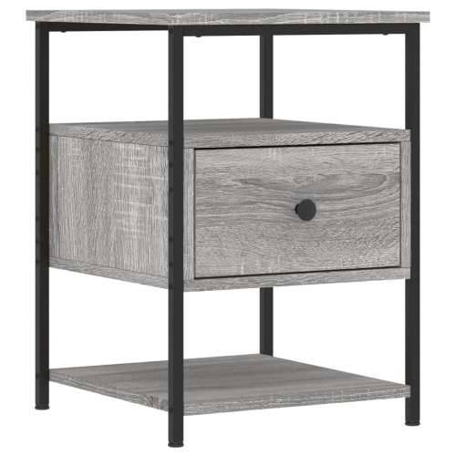 Noćni ormarići 2 kom boja hrasta 40x42x56 cm konstruirano drvo - Sivi hrast sonoma 2 Cijena