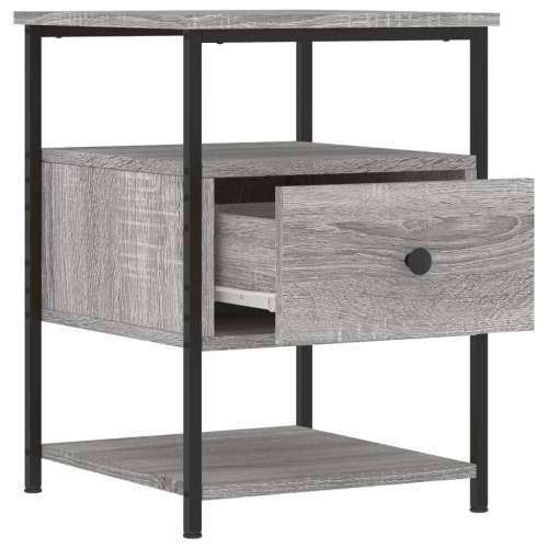 Noćni ormarići 2 kom boja hrasta 40x42x56 cm konstruirano drvo - Sivi hrast sonoma 2 Cijena