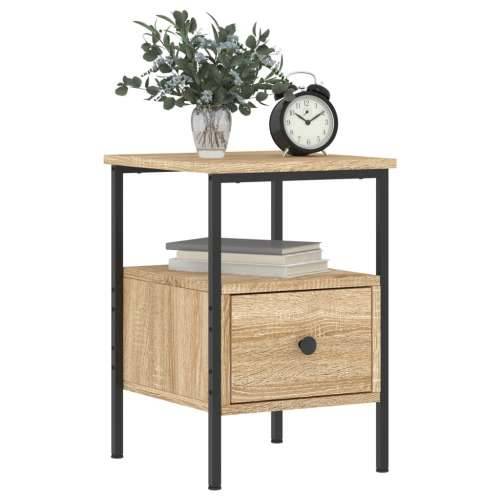 Noćni ormarići 2 kom boja hrasta 34x36x50 cm konstruirano drvo - sonoma hrast 2 Cijena