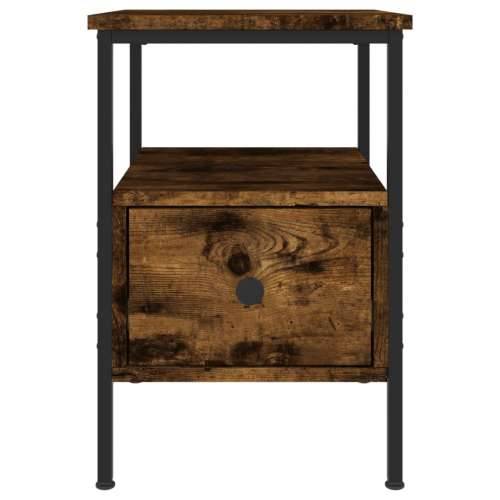 Noćni ormarići 2 kom boja hrasta 34x36x50 cm konstruirano drvo - Dimljeni hrast 2 Cijena