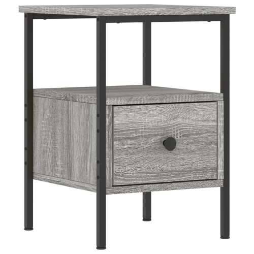 Noćni ormarići 2 kom boja hrasta 34x36x50 cm konstruirano drvo - Sivi hrast sonoma 2 Cijena