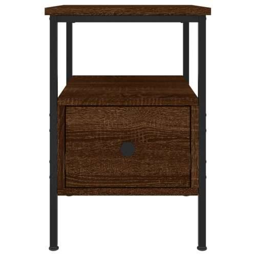 Noćni ormarići 2 kom boja hrasta 34x36x50 cm konstruirano drvo - Smeđi hrast 2 Cijena