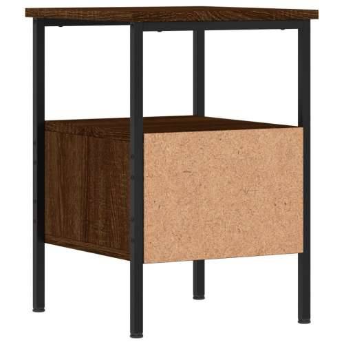 Noćni ormarići 2 kom boja hrasta 34x36x50 cm konstruirano drvo - Smeđi hrast 2 Cijena