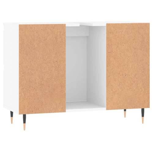Kupaonski ormarić bijeli 80 x 33 x 60 cm od konstruiranog drva - Bijela 1 Cijena