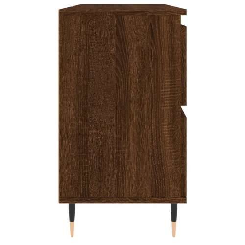 Ormarić za Lavabo - Umivaonik smeđa boja hrasta 80x33x60 cm drveni - Smeđi hrast 1 Cijena