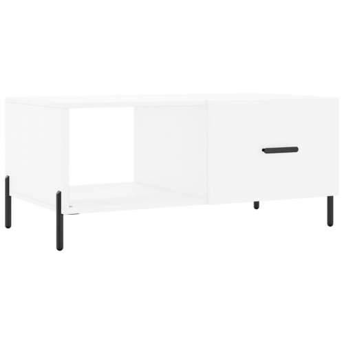 Stolić za kavu bijeli 90 x 50 x 40 cm od konstruiranog drva - Bijela 1 Cijena