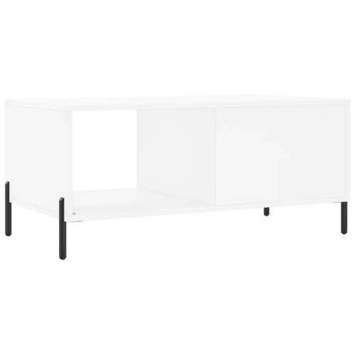 Stolić za kavu bijeli 90 x 50 x 40 cm od konstruiranog drva - Bijela 1 Cijena