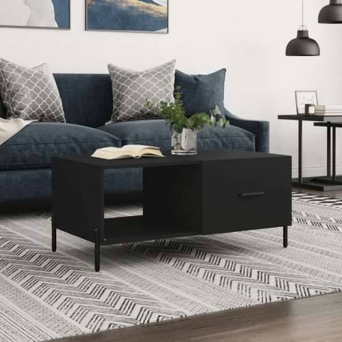Stolić za kavu crni 90x50x40 cm od konstruiranog drva - Crna 1 Cijena