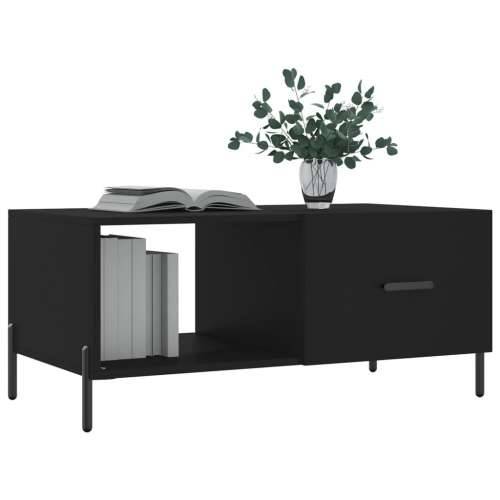 Stolić za kavu crni 90x50x40 cm od konstruiranog drva - Crna 1 Cijena