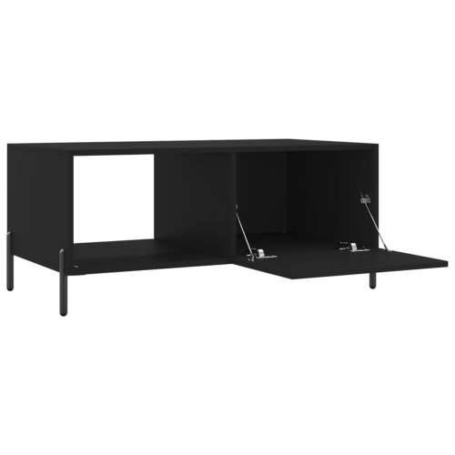 Stolić za kavu crni 90x50x40 cm od konstruiranog drva - Crna 1 Cijena