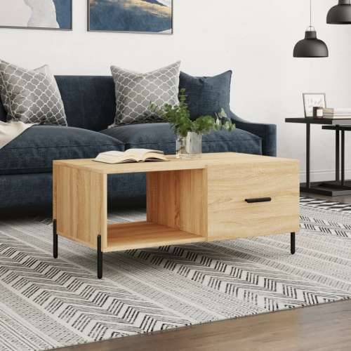 Stolić za kavu boja hrasta 90x50x40 cm konstruirano drvo - sonoma hrast 1 Cijena