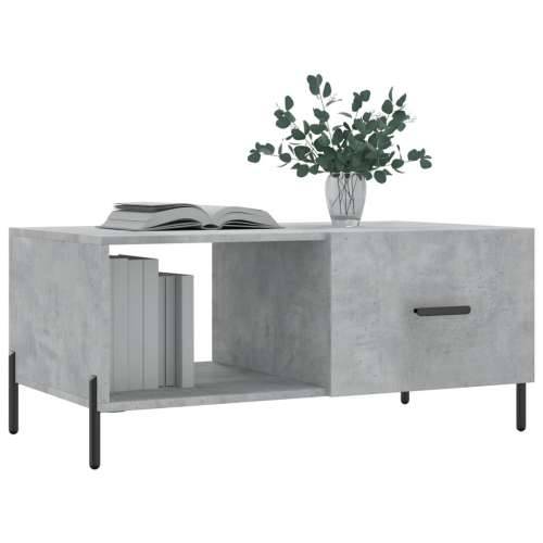 Stolić za kavu boja betona 90 x 50 x 40 cm konstruirano drvo Beton siva 1 Cijena