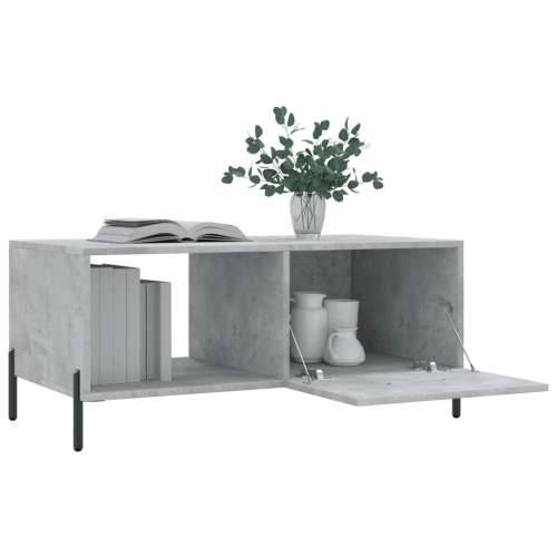 Stolić za kavu boja betona 90 x 50 x 40 cm konstruirano drvo Beton siva 1 Cijena