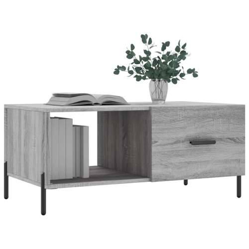 Stolić za kavu boja hrasta 90x50x40 cm konstruirano drvo Sivi hrast sonoma 1 Cijena
