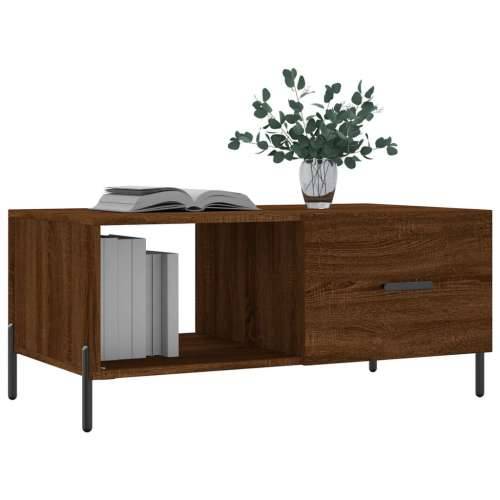Stolić za kavu Smeđa hrasta 90x50x40 cm konstruirano drvo - Smeđi hrast 1 Cijena