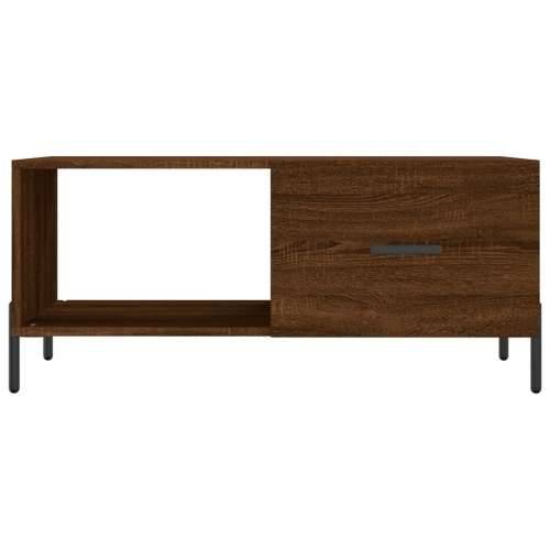 Stolić za kavu Smeđa hrasta 90x50x40 cm konstruirano drvo - Smeđi hrast 1 Cijena
