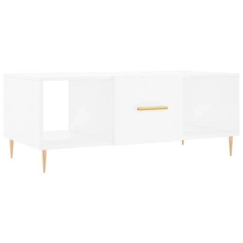 Stolić za kavu bijeli 102 x 50 x 40 cm od konstruiranog drva - Bijela 1 Cijena