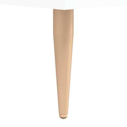 Stolić za kavu sjajni bijeli 102 x 50 x 40 cm konstruirano drvo Cijena