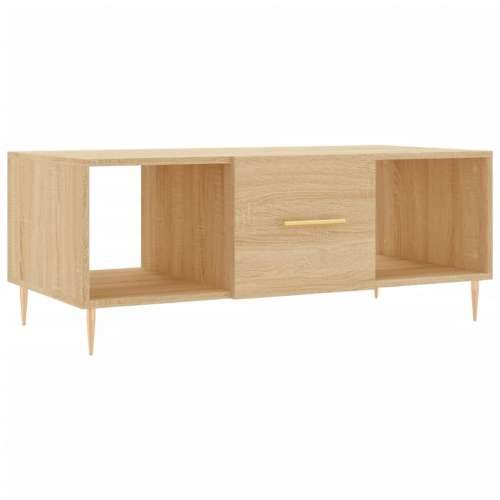 Stolić za kavu boja hrasta 102 x 50 x 40 cm konstruirano drvo - sonoma hrast 1 Cijena