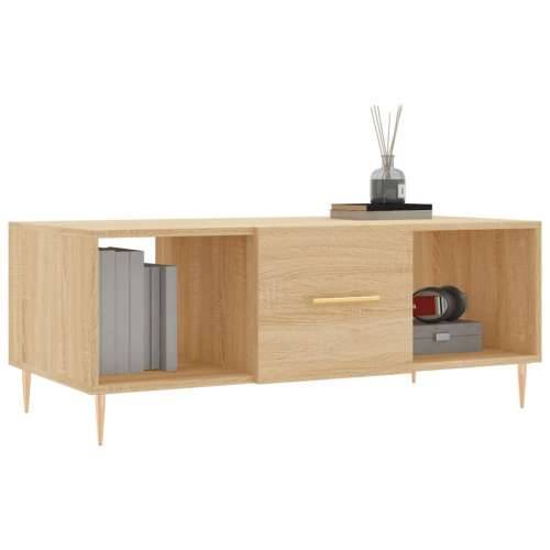 Stolić za kavu boja hrasta 102 x 50 x 40 cm konstruirano drvo - sonoma hrast 1 Cijena