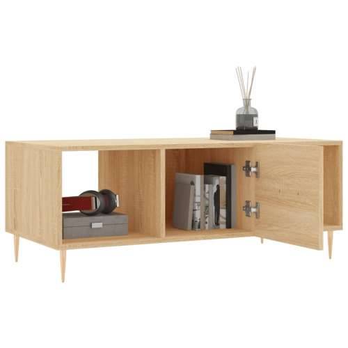 Stolić za kavu boja hrasta 102 x 50 x 40 cm konstruirano drvo - sonoma hrast 1 Cijena