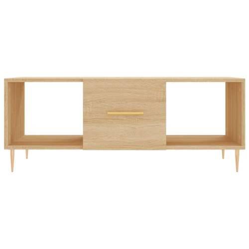 Stolić za kavu boja hrasta 102 x 50 x 40 cm konstruirano drvo - sonoma hrast 1 Cijena