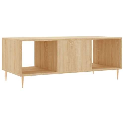 Stolić za kavu boja hrasta 102 x 50 x 40 cm konstruirano drvo - sonoma hrast 1 Cijena