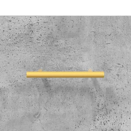 Stolić za kavu boja betona 102 x 50 x 40 cm konstruirano drvo - Beton siva 1 Cijena