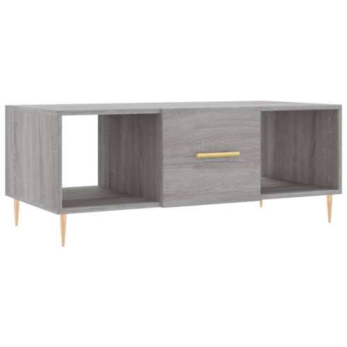 Stolić za kavu boja hrasta 102x50x40 cm konstruirano drvo - Sivi hrast sonoma 1 Cijena