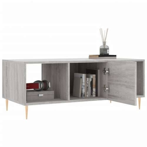 Stolić za kavu boja hrasta 102x50x40 cm konstruirano drvo - Sivi hrast sonoma 1 Cijena