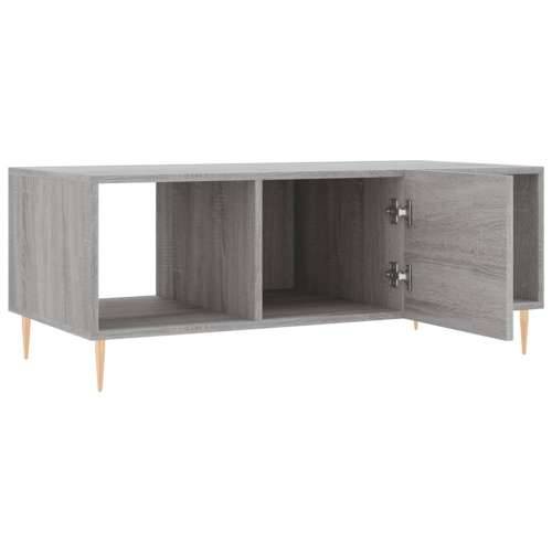 Stolić za kavu boja hrasta 102x50x40 cm konstruirano drvo - Sivi hrast sonoma 1 Cijena