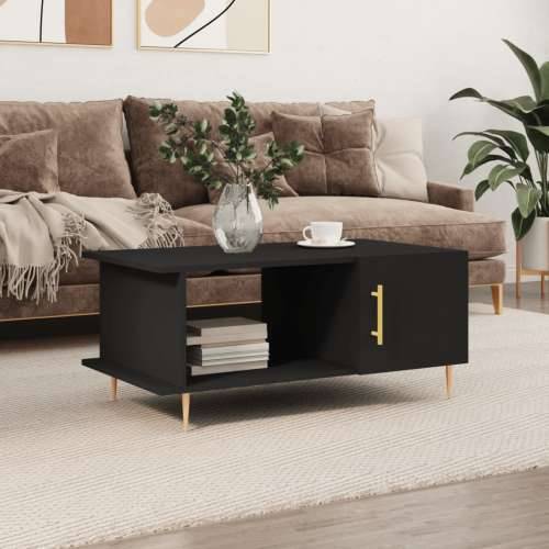 Stolić za kavu crni 90x50x40 cm od konstruiranog drva - Crna 1 Cijena