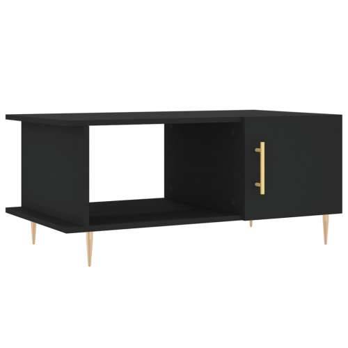 Stolić za kavu crni 90x50x40 cm od konstruiranog drva - Crna 1 Cijena