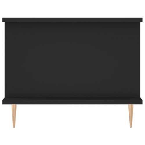 Stolić za kavu crni 90x50x40 cm od konstruiranog drva - Crna 1 Cijena