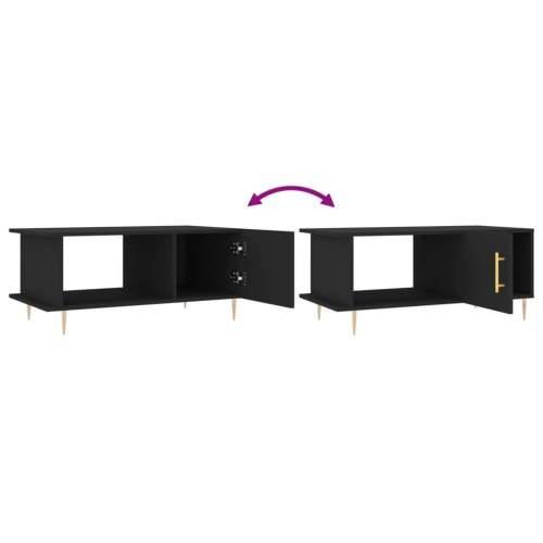 Stolić za kavu crni 90x50x40 cm od konstruiranog drva - Crna 1 Cijena