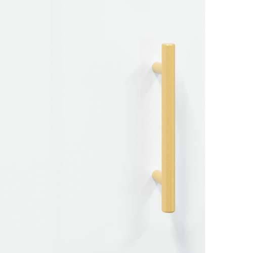 Stolić za kavu sjajni bijeli 90 x 50 x 40 cm konstruirano drvo - Visoko sjajno bijela 1 Cijena