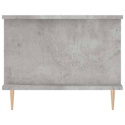 Stolić za kavu boja betona 90 x 50 x 40 cm konstruirano drvo Cijena