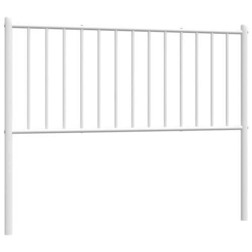 Metalno uzglavlje bijelo 107 cm - Bijela 107 cm 1 Cijena
