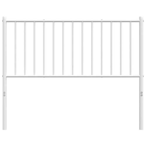 Metalno uzglavlje bijelo 107 cm - Bijela 107 cm 1 Cijena
