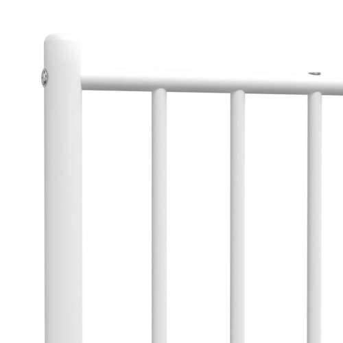 Metalno uzglavlje bijelo 107 cm - Bijela 107 cm 1 Cijena