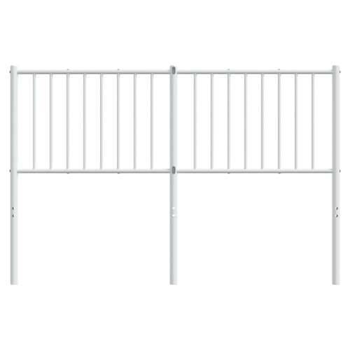 Metalno uzglavlje bijelo 140 cm - Bijela 140 cm 1 Cijena