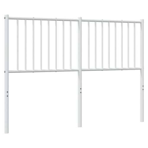 Metalno uzglavlje bijelo 140 cm - Bijela 140 cm 1 Cijena