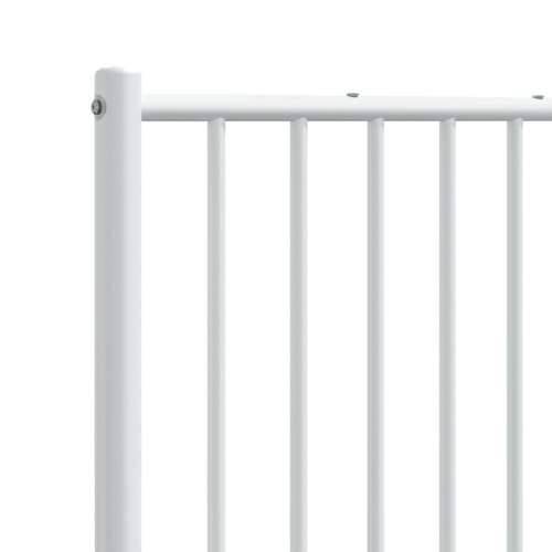 Metalno uzglavlje bijelo 140 cm - Bijela 140 cm 1 Cijena