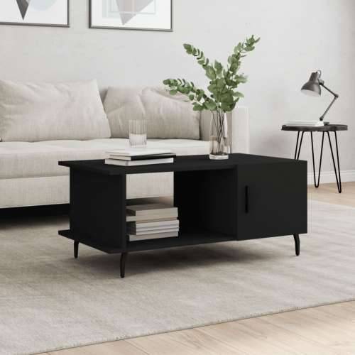 Stolić za kavu crni 90x50x40 cm od konstruiranog drva - Crna 1 Cijena